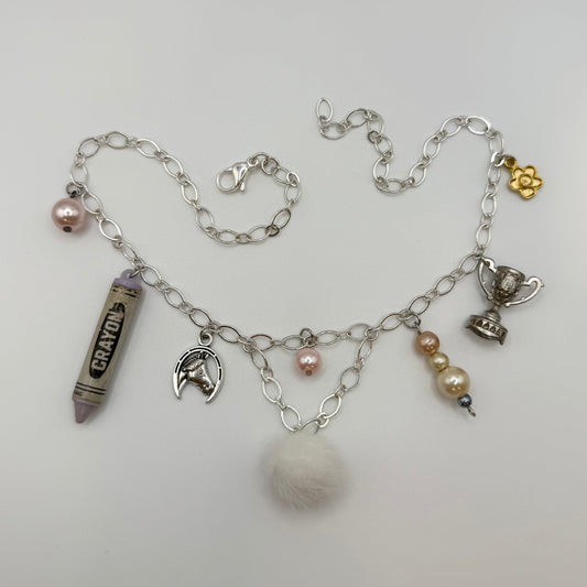 my jacket pocket charm necklace