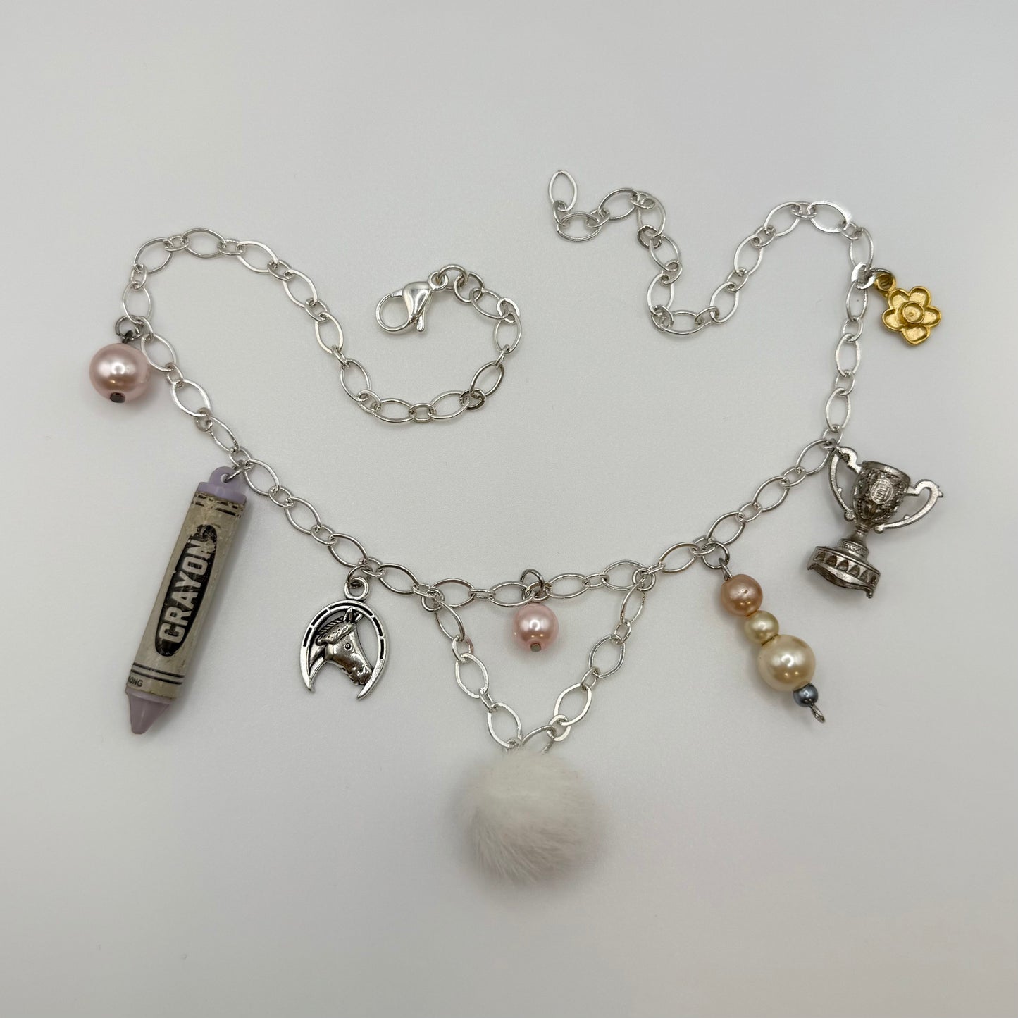my jacket pocket charm necklace